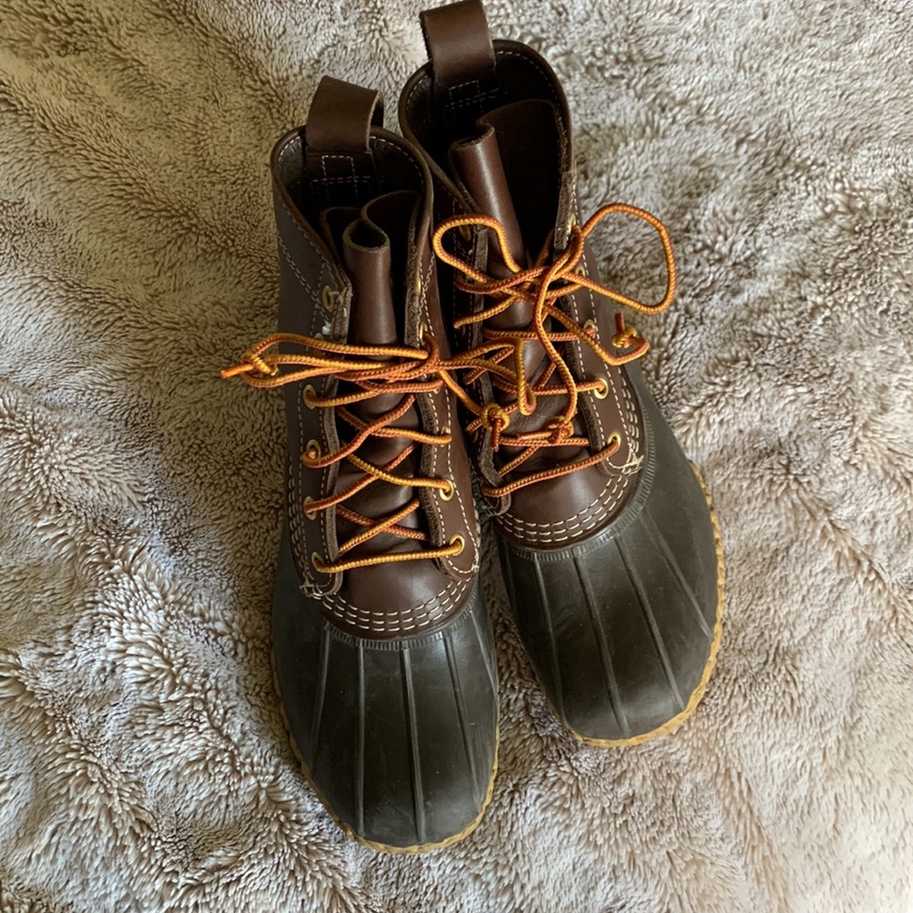 L.L. Bean Bean Boot W’s - 8” - 7 M(B), Brown